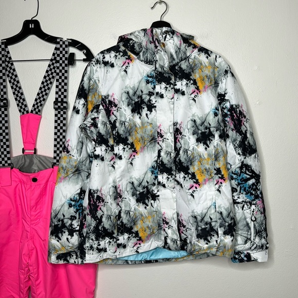 GSOU SNOW Ski Jacket And Pants Snowboarding Snowsuit Size XL - Picture 6 of 12